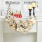 Set of 2 Pre-Lit Christmas Swag, with 50 Warm White LED Lights, Three Function